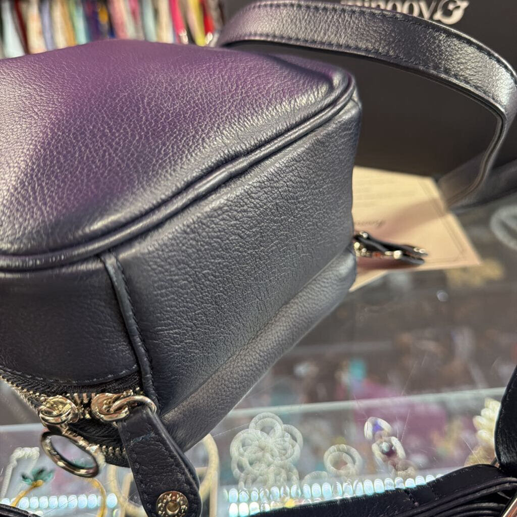 Minooy Naya Small Leather Crossbody RFID NWB
