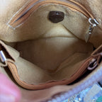 Pratesi Firenze Leather Crossbody Gran Volterra Missing Original Leather Strap