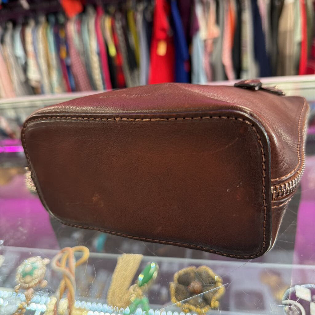 Pratesi Firenze Leather Crossbody Gran Volterra Missing Original Leather Strap