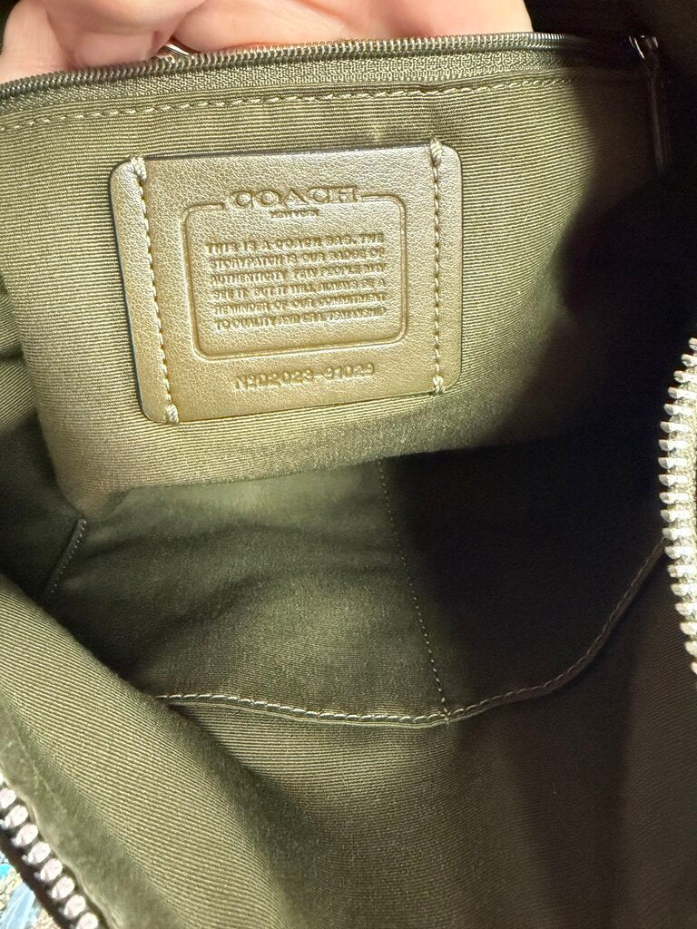 Brighton Summer Heart Mini Pouch Has Strap Connectors No Strap