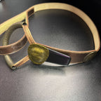 VTG Wrap Velour Belt Hammer Metal detail