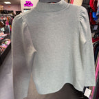 SM L/S Ribbed Solid Top