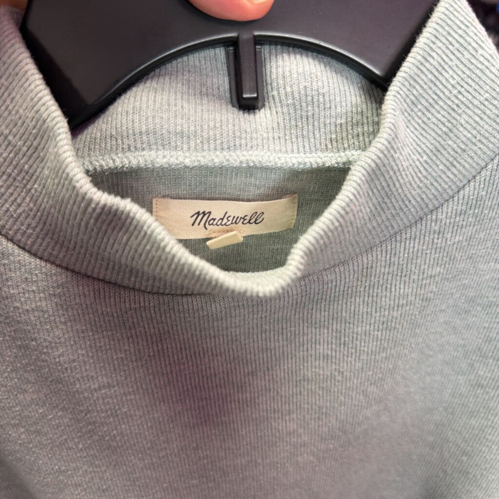 SM L/S Ribbed Solid Top