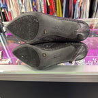 8 Express Sparkle Side Zip Silhouette Bootie
