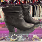 8 Baretrap Pleated Ankle Bootie