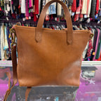 Madewell The Zip Top Transport Leather Crossbody