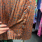 XS NUMPH Anthropologie EW Pleated Skirt