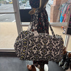 Vera Bradley Duffle Weekender Fanfare Pattern