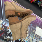 7 Lucky Brand Suede Combat Lace Up Boot